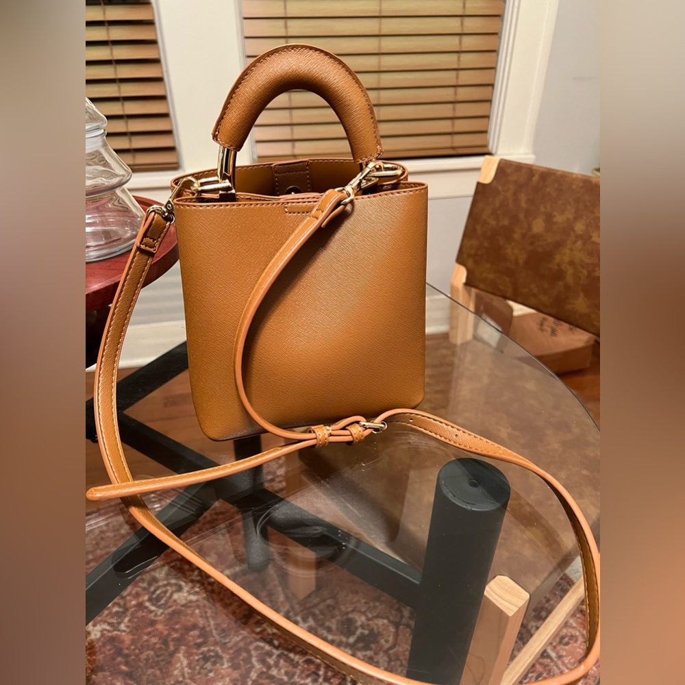 Brown Bucket Bag New!